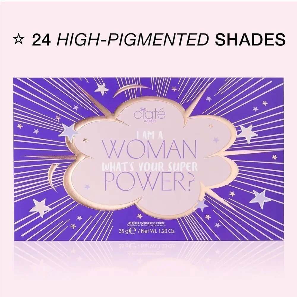 ciate I am a woman what’s your superpower? Vol 2 24 color eyeshadow palette